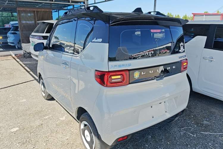 Used Wuling Hongguang MINIEV 2022 Macaron Fashion Edition Lithium-Nickel-Cobalt-Alpha-oxide Rear Left 45 Deg