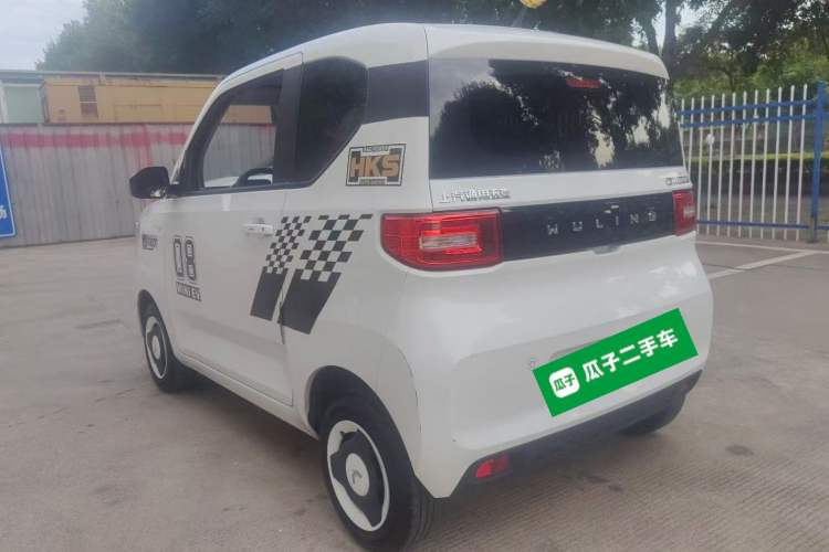 Used Wuling Hongguang MINIEV 2022 Zizai Version Lithium Iron Phosphate Rear Left 45 Deg