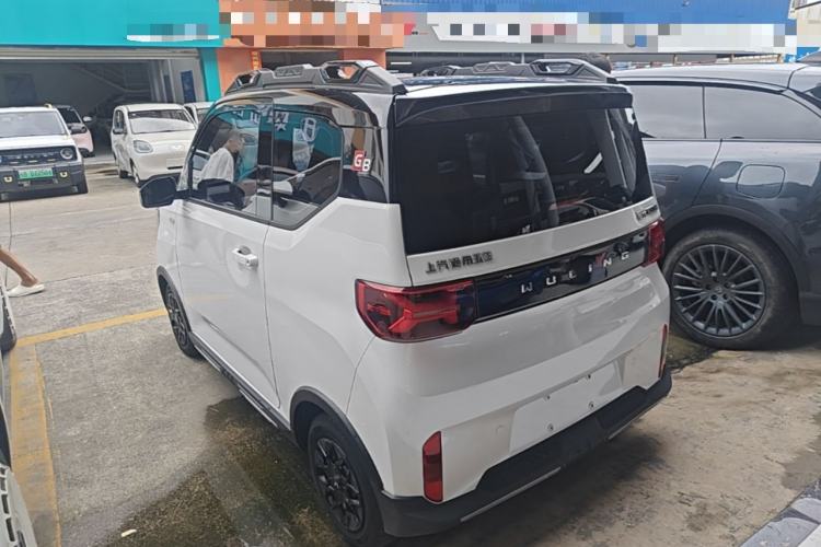 Used Wuling Hongguang MINIEV 2022 GAMEBOY 300km Enthusiast Model with Lithium Iron Phosphate Rear Left 45 Deg