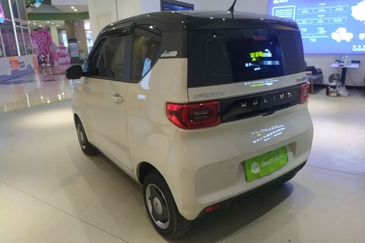Used Wuling Hongguang MINIEV 2022 Macaron Fashion Edition Lithium-Nickel-Cobalt-Alpha-oxide Rear Left 45 Deg