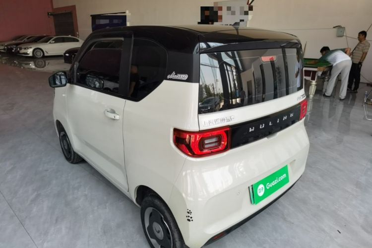 Used Wuling Hongguang MINIEV 2022 Macaron Premium Model – Lithium Iron Phosphate Rear Left 45 Deg