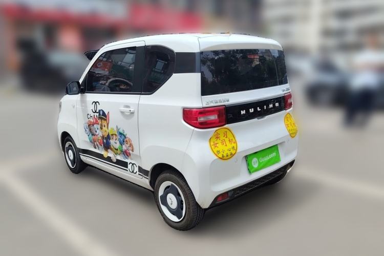 Used Wuling Hongguang MINIEV 2022 Macaron Premium Model – Lithium Ternary Battery Rear Left 45 Deg