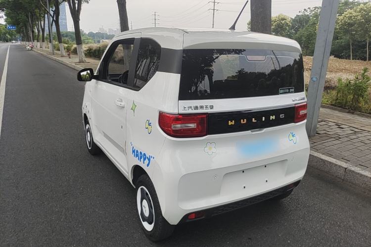 Used Wuling Hongguang MINIEV 2022 Zizai Version Lithium Iron Phosphate Rear Left 45 Deg
