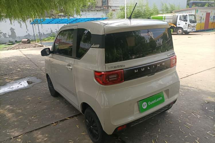 Used Wuling Hongguang MINIEV 2022 Macaron Fashion Edition Lithium-Nickel-Cobalt-Alpha-oxide Rear Left 45 Deg