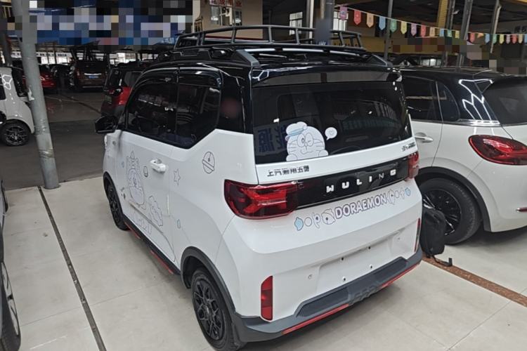 Used Wuling Hongguang MINIEV 2022 GAMEBOY 300km Enthusiast Model with Lithium Iron Phosphate Rear Left 45 Deg