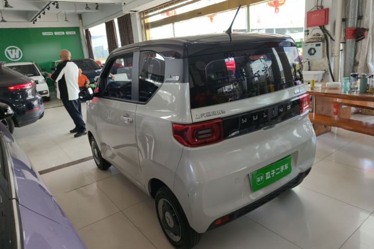 Used Wuling Hongguang MINIEV 2022 Macaron Premium Model – Lithium Iron Phosphate Rear Left 45 Deg