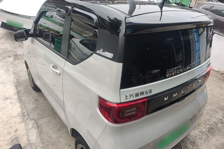 Used Wuling Hongguang MINIEV 2022 Macaron Fashion Model Lithium Iron Phosphate Rear Left 45 Deg