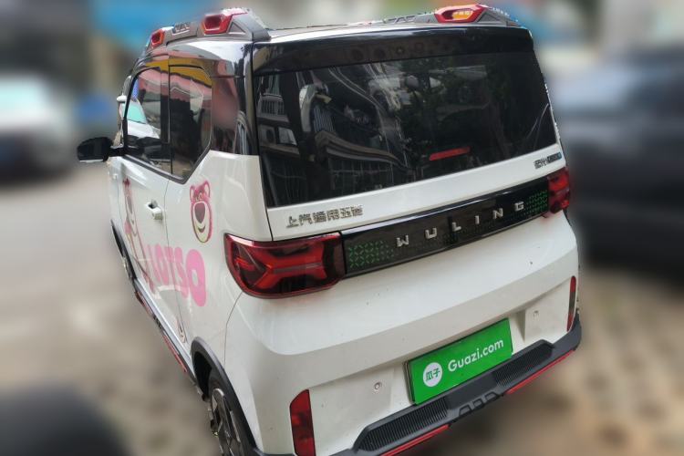 Used Wuling Hongguang MINIEV 2022 GAMEBOY 300km Enthusiast Model with Lithium Iron Phosphate Rear Left 45 Deg