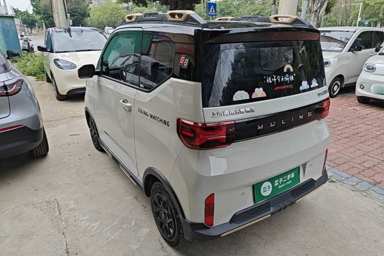 Used Wuling Hongguang MINIEV 2022 GAMEBOY 300km Enthusiast Model with Lithium Iron Phosphate Rear Left 45 Deg