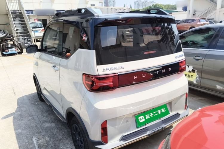 Used Wuling Hongguang MINIEV 2022 GAMEBOY 300km Enthusiast Model with Lithium Iron Phosphate Rear Left 45 Deg