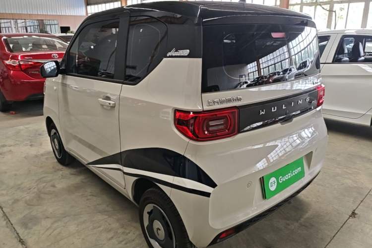 Used Wuling Hongguang MINIEV 2022 Macaron Premium Model – Lithium Iron Phosphate Rear Left 45 Deg