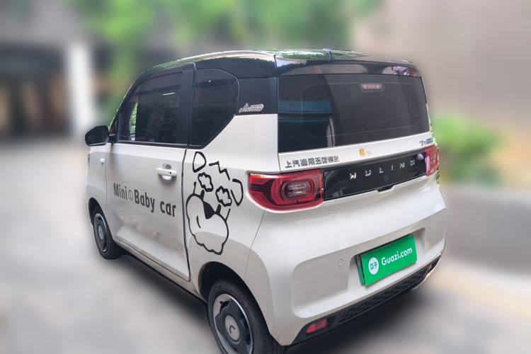 Used Wuling Hongguang MINIEV 2022 Macaron Premium Model – Lithium Iron Phosphate Rear Left 45 Deg