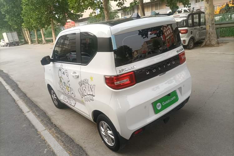 Used Wuling Hongguang MINIEV 2022 Zizai Version Lithium-NMC Rear Left 45 Deg