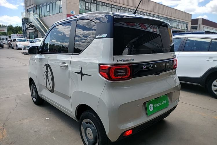 Used Wuling Hongguang MINIEV 2022 Macaron Fashion Edition Lithium-Nickel-Cobalt-Alpha-oxide Rear Left 45 Deg