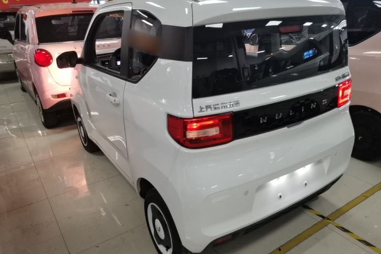 Used Wuling Hongguang MINIEV 2022 Macaron Fashion Model Lithium Iron Phosphate Rear Left 45 Deg