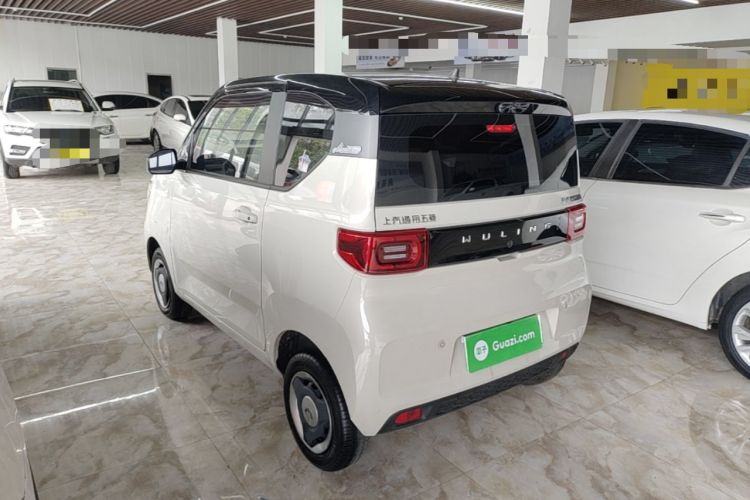 Used Wuling Hongguang MINIEV 2022 Macaron Fashion Model Lithium Iron Phosphate Rear Left 45 Deg