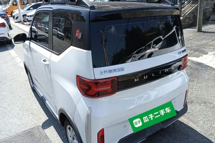 Used Wuling Hongguang MINIEV 2022 GAMEBOY 300km Enthusiast Model with Lithium Iron Phosphate Rear Left 45 Deg