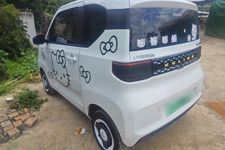 Used Wuling Hongguang MINIEV 2022 Zizai Version Lithium Iron Phosphate Rear Left 45 Deg