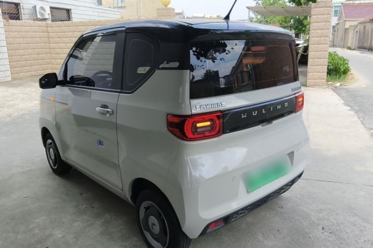 Used Wuling Hongguang MINIEV 2022 Macaron Premium Model – Lithium Iron Phosphate Rear Left 45 Deg