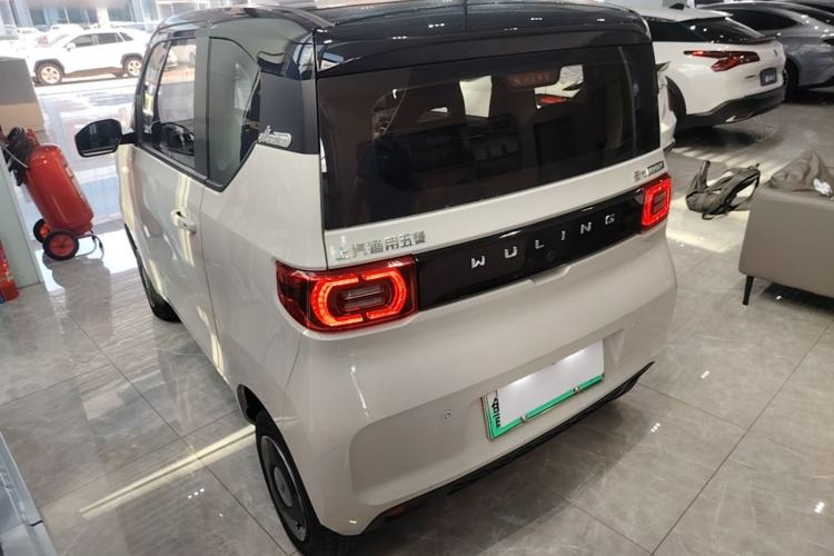 Used Wuling Hongguang MINIEV 2022 Macaron Fashion Edition Lithium-Nickel-Cobalt-Alpha-oxide Rear Left 45 Deg