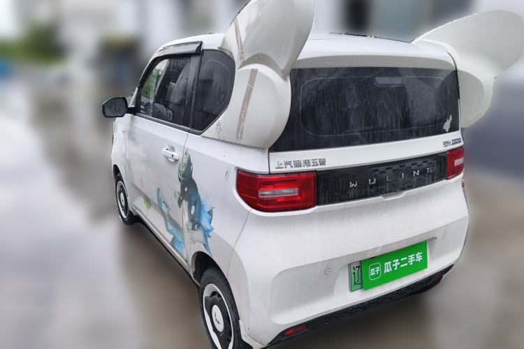 Used Wuling Hongguang MINIEV 2022 Easy Version Lithium Iron Phosphate Rear Left 45 Deg