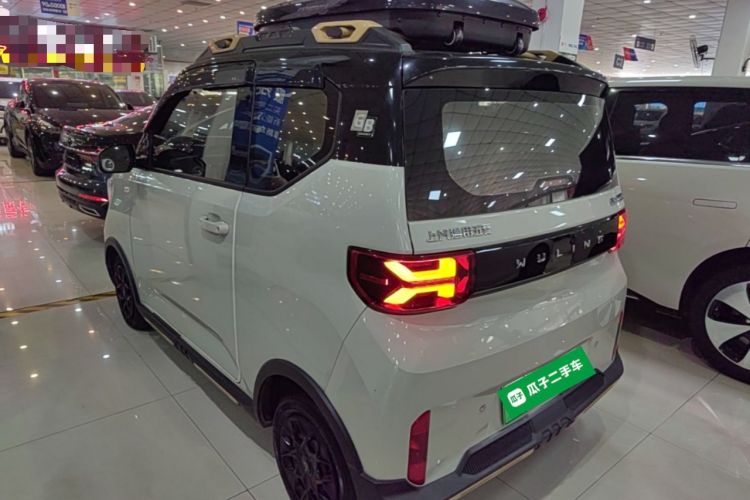 Used Wuling Hongguang MINIEV 2022 GAMEBOY 300km Enthusiast Model with Lithium Iron Phosphate Rear Left 45 Deg