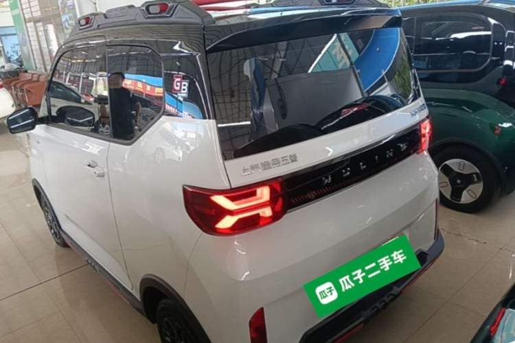 Used Wuling Hongguang MINIEV 2022 GAMEBOY 300km Play Edition Lithium Iron Phosphate Rear Left 45 Deg