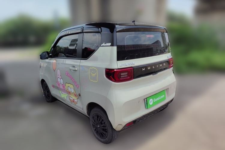 Used Wuling Hongguang MINIEV 2022 Macaron Premium Model – Lithium Iron Phosphate Rear Left 45 Deg