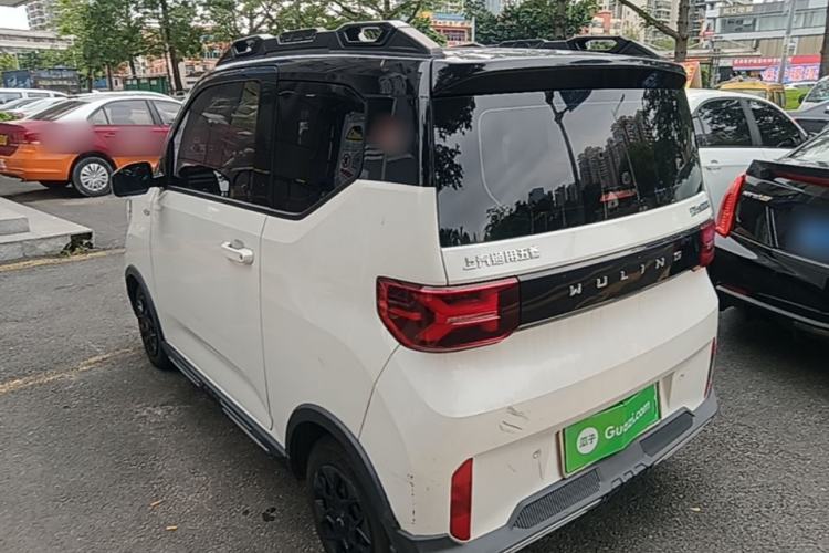 Used Wuling Hongguang MINIEV 2022 GAMEBOY 300km Enthusiast Model with Lithium Iron Phosphate Rear Left 45 Deg