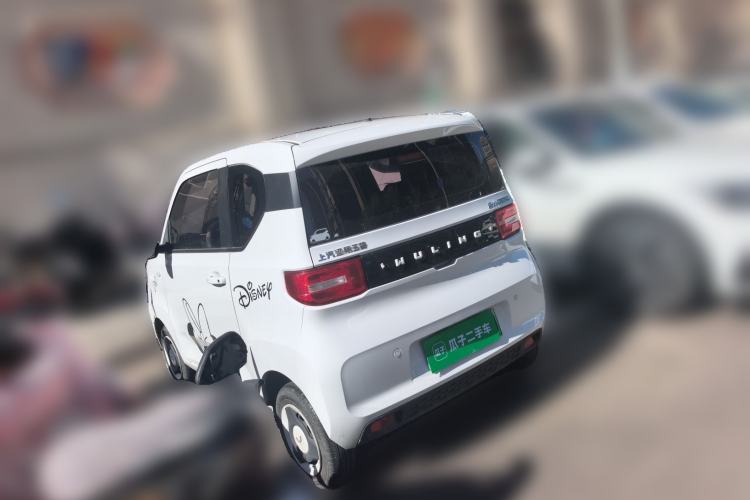 Used Wuling Hongguang MINIEV 2022 Zizai Version Lithium Iron Phosphate Rear Left 45 Deg