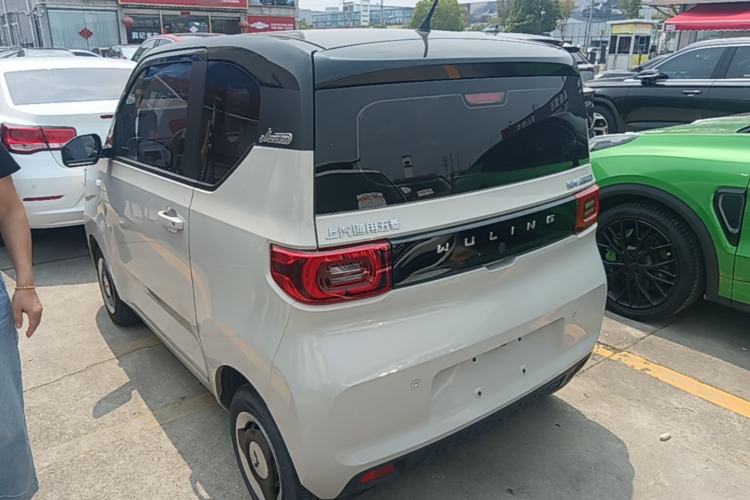 Used Wuling Hongguang MINIEV 2022 Macaron Premium Model – Lithium Iron Phosphate Rear Left 45 Deg