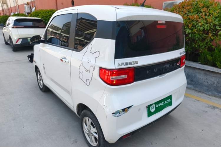 Used Wuling Hongguang MINIEV 2022 Macaron Fashion Model Lithium Iron Phosphate Rear Left 45 Deg