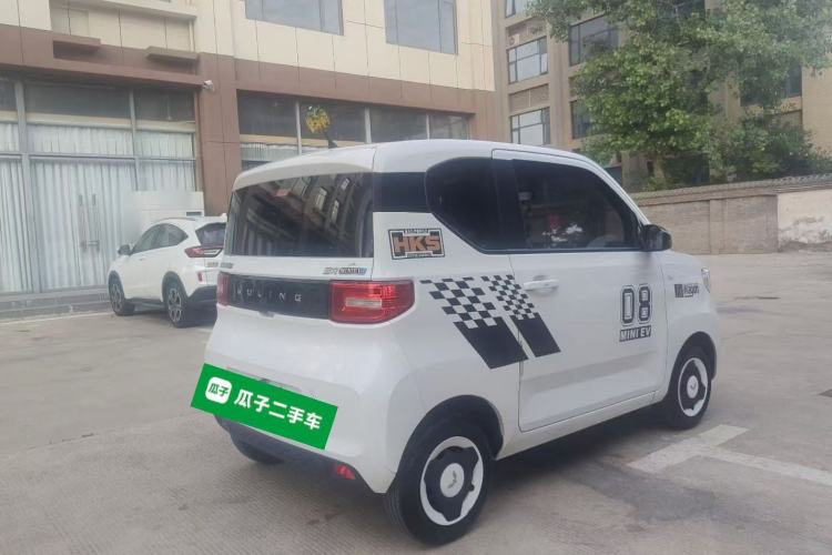 Used Wuling Hongguang MINIEV 2022 Zizai Version Lithium Iron Phosphate Rear Right 45 Deg