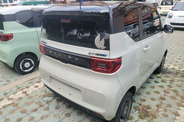 Used Wuling Hongguang MINIEV 2022 Macaron Fashion Model Lithium Iron Phosphate Rear Right 45 Deg