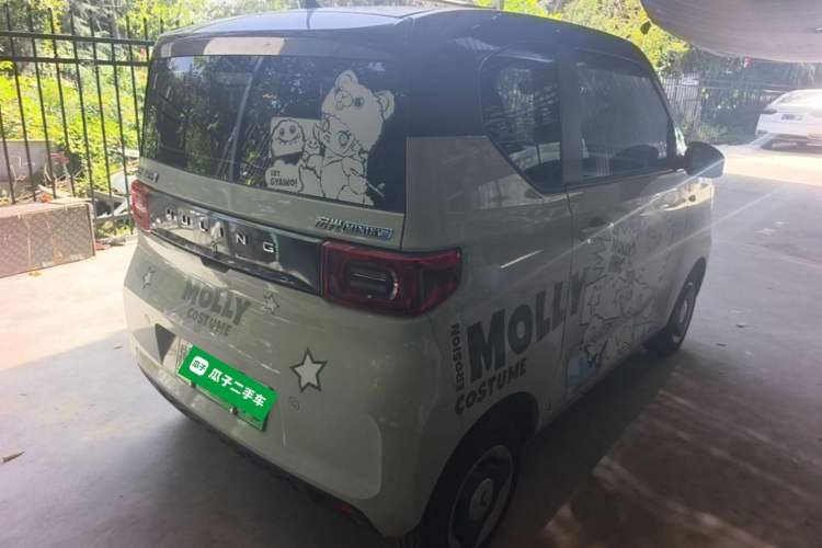 Used Wuling Hongguang MINIEV 2022 Macaron Premium Model – Lithium Iron Phosphate Rear Right 45 Deg