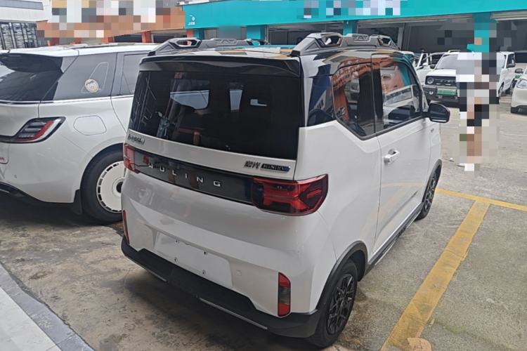 Used Wuling Hongguang MINIEV 2022 GAMEBOY 300km Enthusiast Model with Lithium Iron Phosphate Rear Right 45 Deg