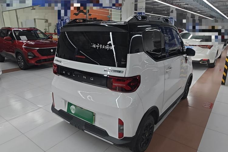 Used Wuling Hongguang MINIEV 2022 GAMEBOY 300km Enthusiast Model with Lithium Iron Phosphate Rear Right 45 Deg