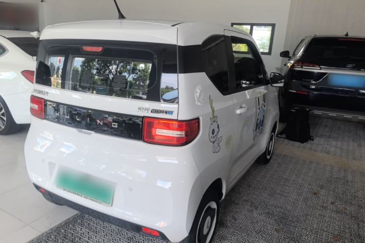 Used Wuling Hongguang MINIEV 2022 Zizai Version Lithium Iron Phosphate Rear Right 45 Deg