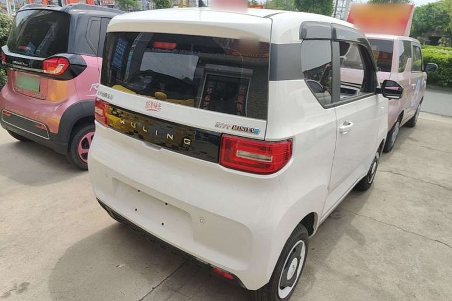 Used Wuling Hongguang MINIEV 2022 Zizai Version Lithium Iron Phosphate Rear Right 45 Deg