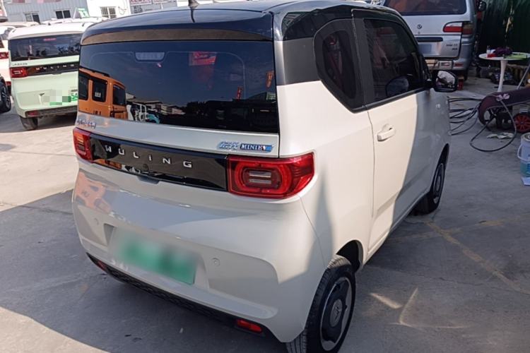Used Wuling Hongguang MINIEV 2022 Macaron Fashion Model Lithium Iron Phosphate Rear Right 45 Deg