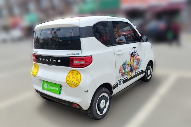 Used Wuling Hongguang MINIEV 2022 Macaron Premium Model – Lithium Ternary Battery Rear Right 45 Deg