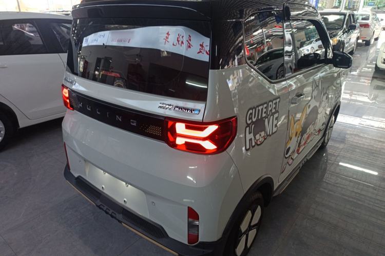 Used Wuling Hongguang MINIEV 2022 GAMEBOY 300km Enthusiast Model with Lithium Iron Phosphate Rear Right 45 Deg