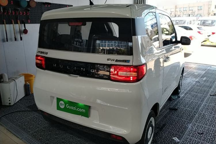 Used Wuling Hongguang MINIEV 2022 Zizai Version Lithium Iron Phosphate Rear Right 45 Deg