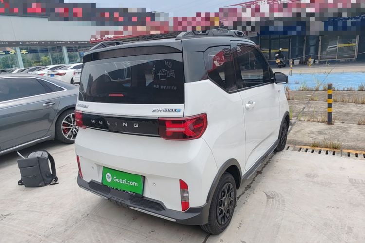 Used Wuling Hongguang MINIEV 2022 GAMEBOY 300km Enthusiast Model with Lithium Iron Phosphate Rear Right 45 Deg