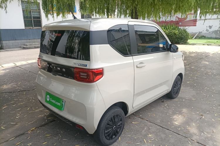 Used Wuling Hongguang MINIEV 2022 Macaron Fashion Edition Lithium-Nickel-Cobalt-Alpha-oxide Rear Right 45 Deg