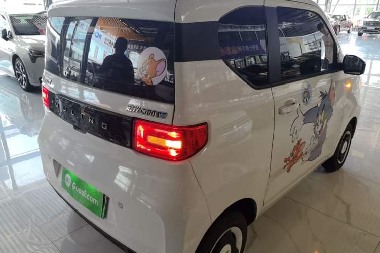 Used Wuling Hongguang MINIEV 2022 Enjoy Edition Lithium-Ion Battery Rear Right 45 Deg