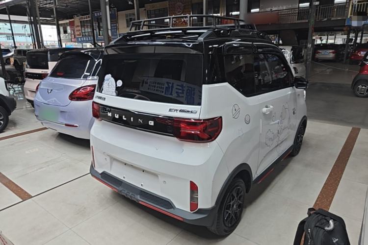 Used Wuling Hongguang MINIEV 2022 GAMEBOY 300km Enthusiast Model with Lithium Iron Phosphate Rear Right 45 Deg