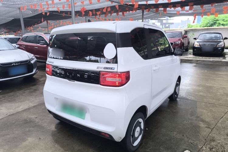 Used Wuling Hongguang MINIEV 2022 Enjoy Edition Lithium Iron Phosphate Rear Right 45 Deg