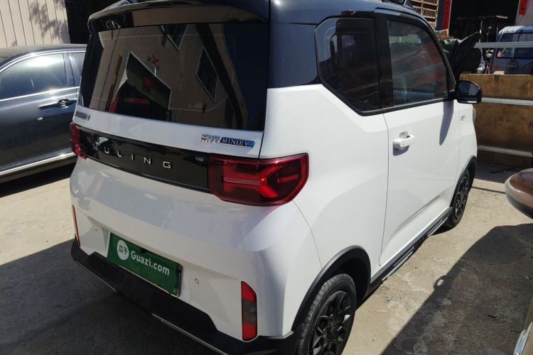 Used Wuling Hongguang MINIEV 2022 GAMEBOY 300km Enthusiast Model with Lithium Iron Phosphate Rear Right 45 Deg