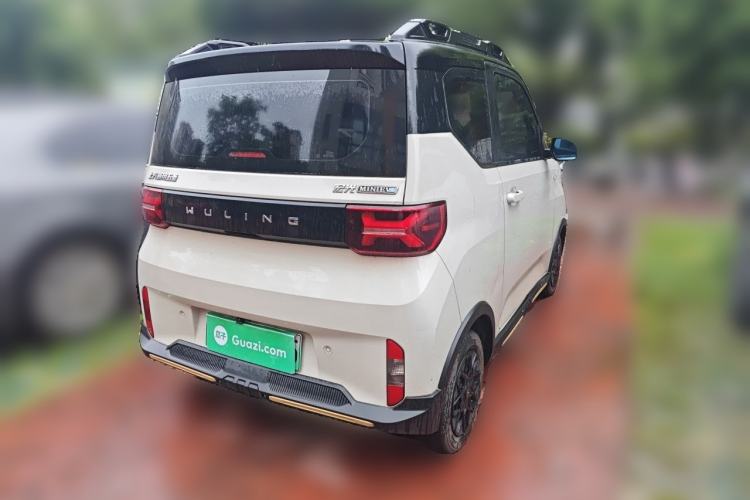 Used Wuling Hongguang MINIEV 2022 GAMEBOY 300km Enthusiast Model with Lithium Iron Phosphate Rear Right 45 Deg
